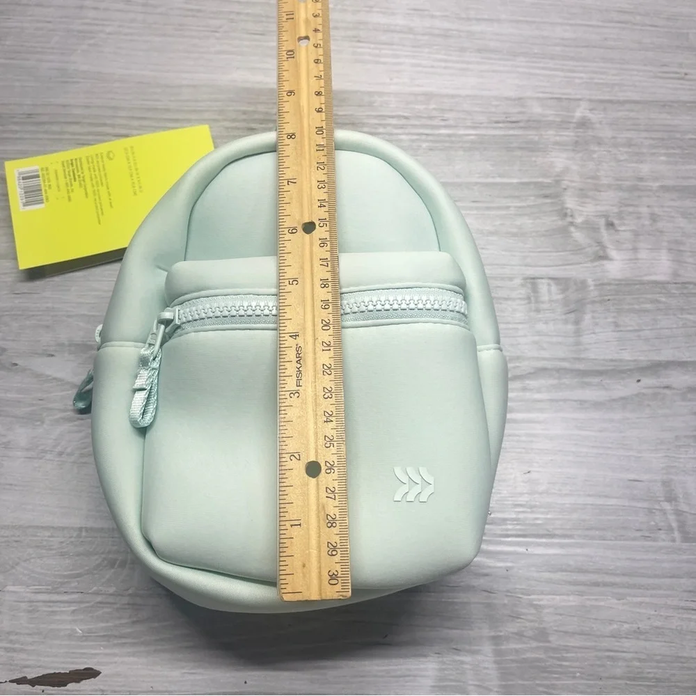 All in Motion Neoprene Mini Backpack Light Mint Green Water-Resistant New